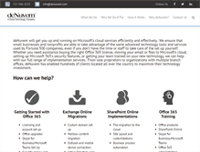 Tablet Screenshot of denuvem.com